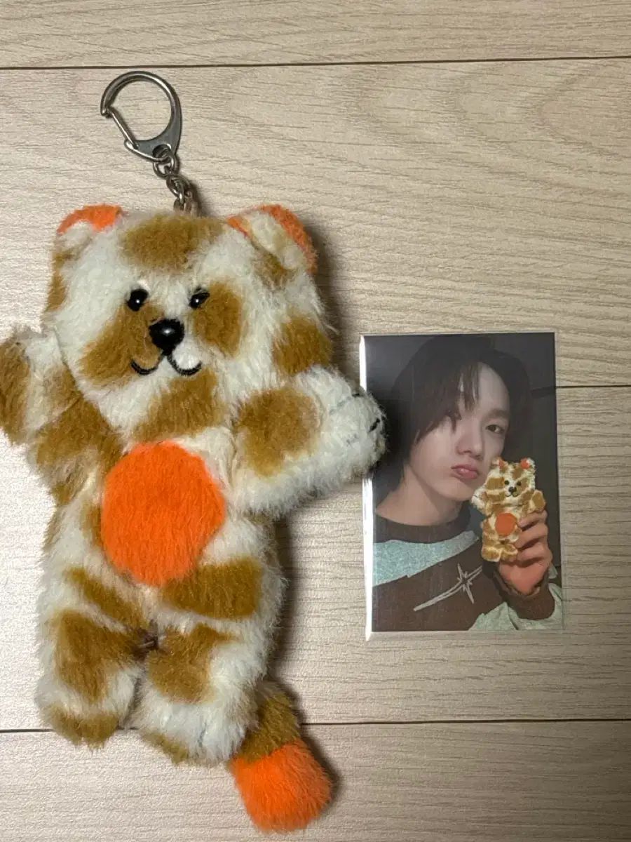 ネック下ハウバージョンキャットPLUSHキーホルダー トレカ含む