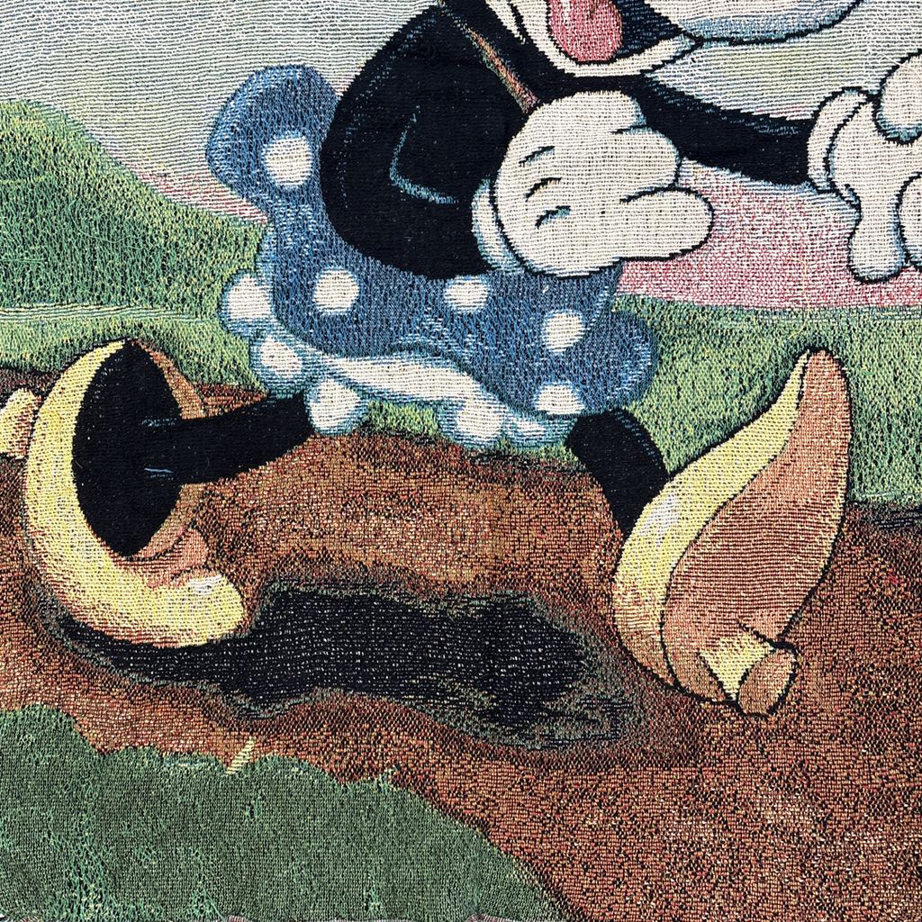 USA製 Disney、ミッキー、vintageラグ カーペット タペストリー USA製 Disney、ミッキー、vintageラグ カーペット タペストリー