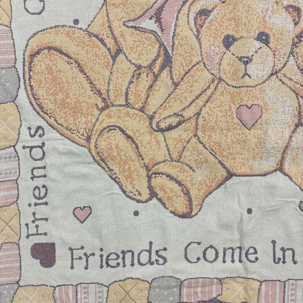 vintageラグ ブランケット マルチカバー タペストリー アニマル 動物