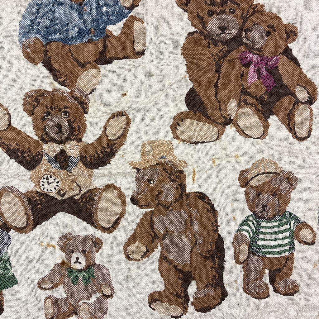 vintageラグ ブランケット マルチカバー タペストリー アニマル 動物