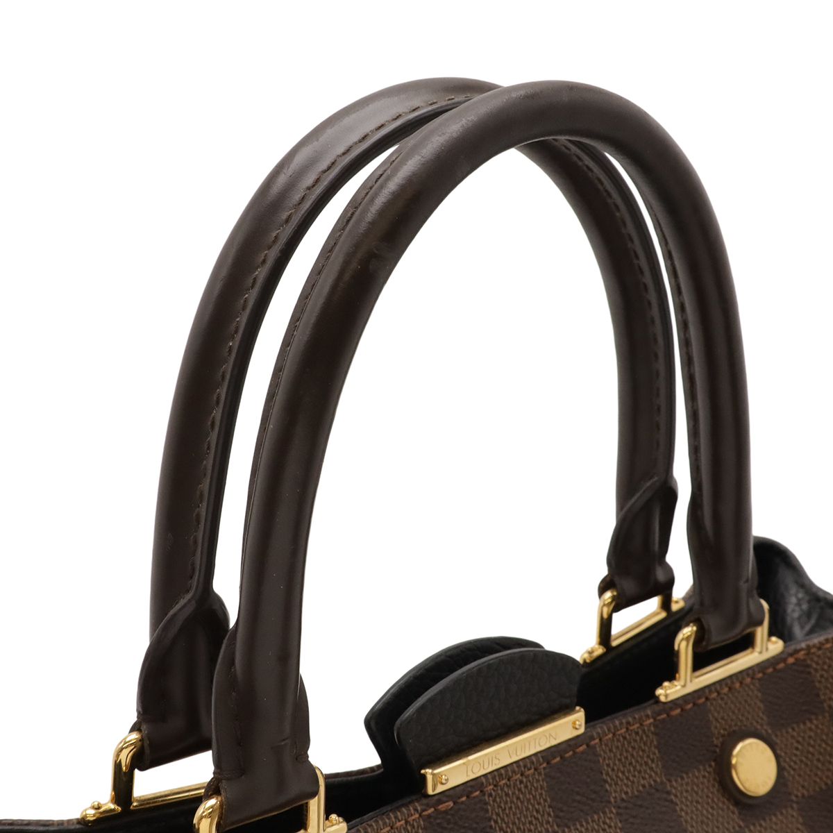 HKYKM専用　ルイヴィトン ダミエ ブリタニー 2way ハンドバッグ 黒 LOUIS VUITTON ルイ ヴィトン ダミエ ブリタニー ハンドバッグ トート