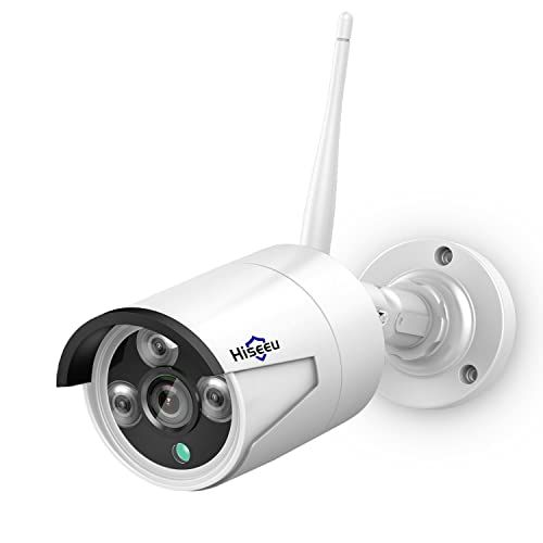 Hiseeu製NVR増設 500万画素 防犯カメラ ワイヤレスカメラ 増設用 単独使用不可 IP 66級防水防塵 動体検知 屋内外対応 遠隔監視 夜間監視 a 692 78 e