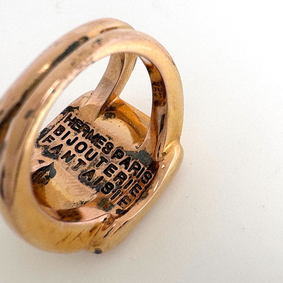 エルメス HERMES コロゾ リング 指輪 馬モチーフ ホース リング 12号