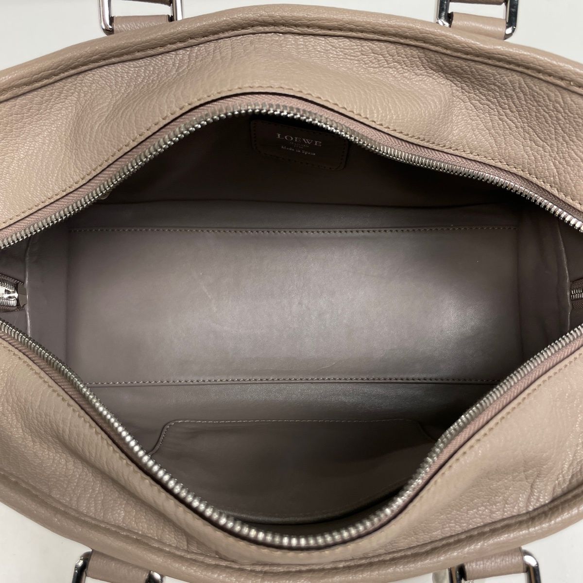 ロエベ LOEWE アマソナ 28 アナグラム ロゴ ハンドバッグ レザー