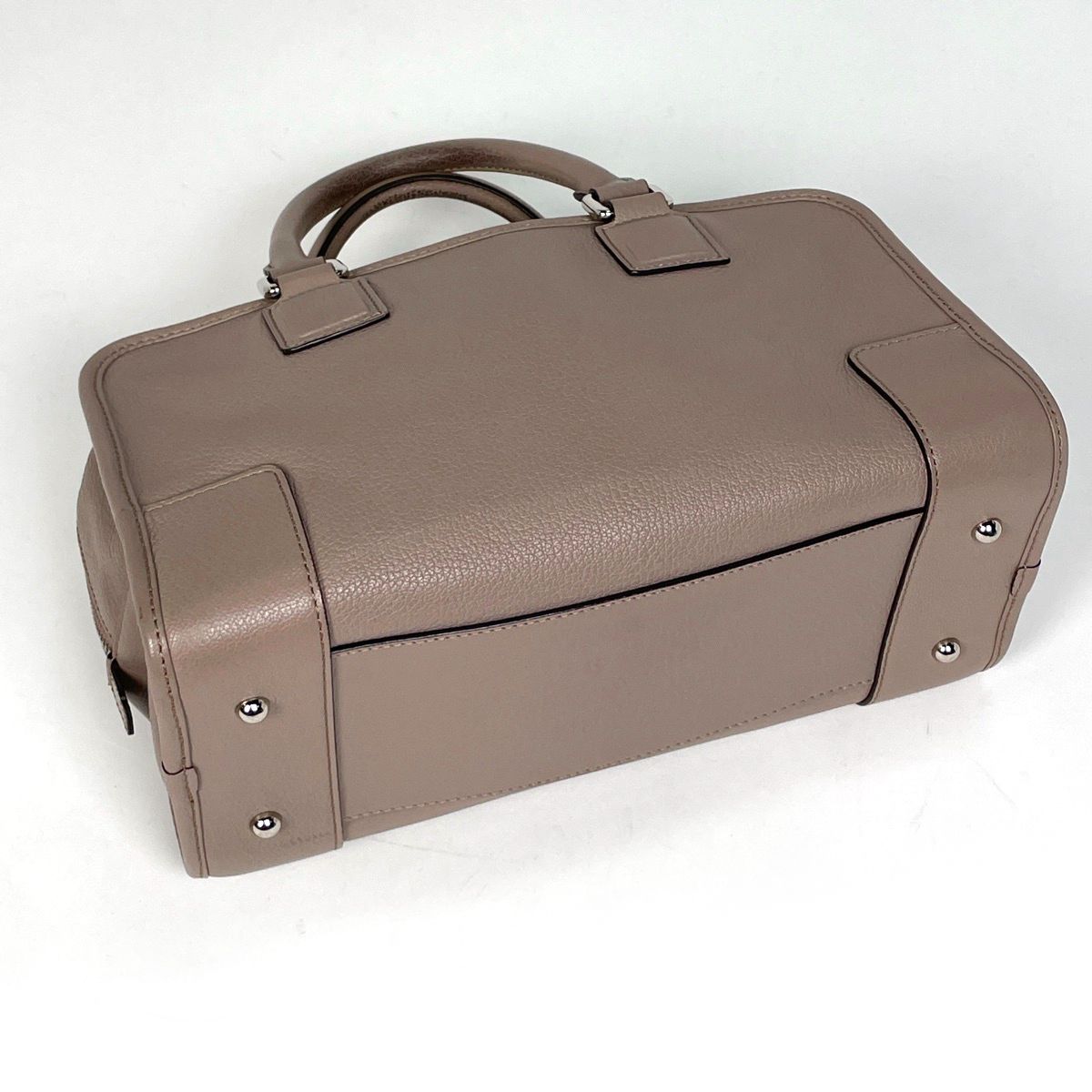 ロエベ LOEWE アマソナ 28 アナグラム ロゴ ハンドバッグ レザー