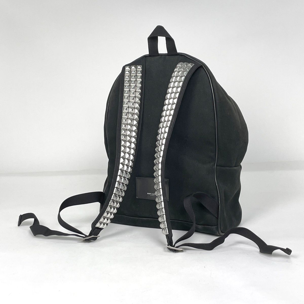 サンローランパリ SAINT LAURENT PARIS ロゴ リュックサック スタッズ