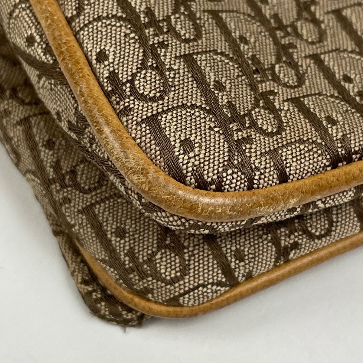 Christian Dior トロッター柄 ロゴ柄 シャンパンゴールド系 Christian