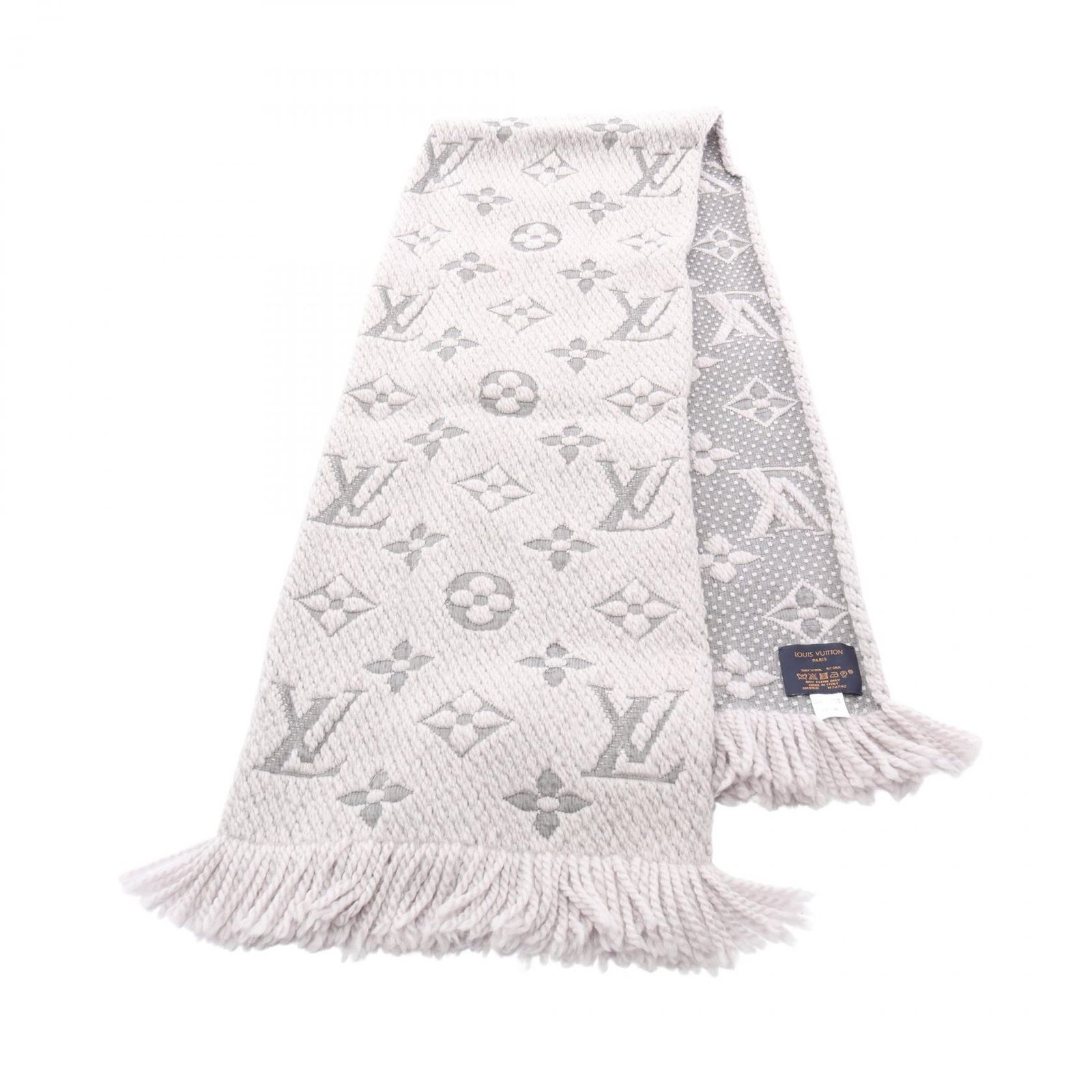 LOUIS VUITTON ルイ・ヴィトン エシャルプ ロゴマニア グリペルル