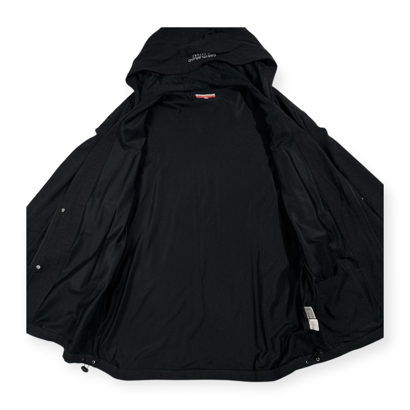 カステルバジャック スポーツ トラベルベア刺繍フードジャケット