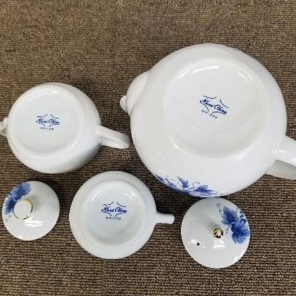 食器 Nissei China ティーポット シュガーポット ミルクポットセット