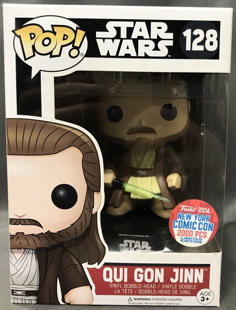 Funko Pop スターウォーズ　Qui-Gon Jinn レア FUNKO POP!/STAR WARS QUI GON JINN LIMITED EDITION 128 - メルカリ