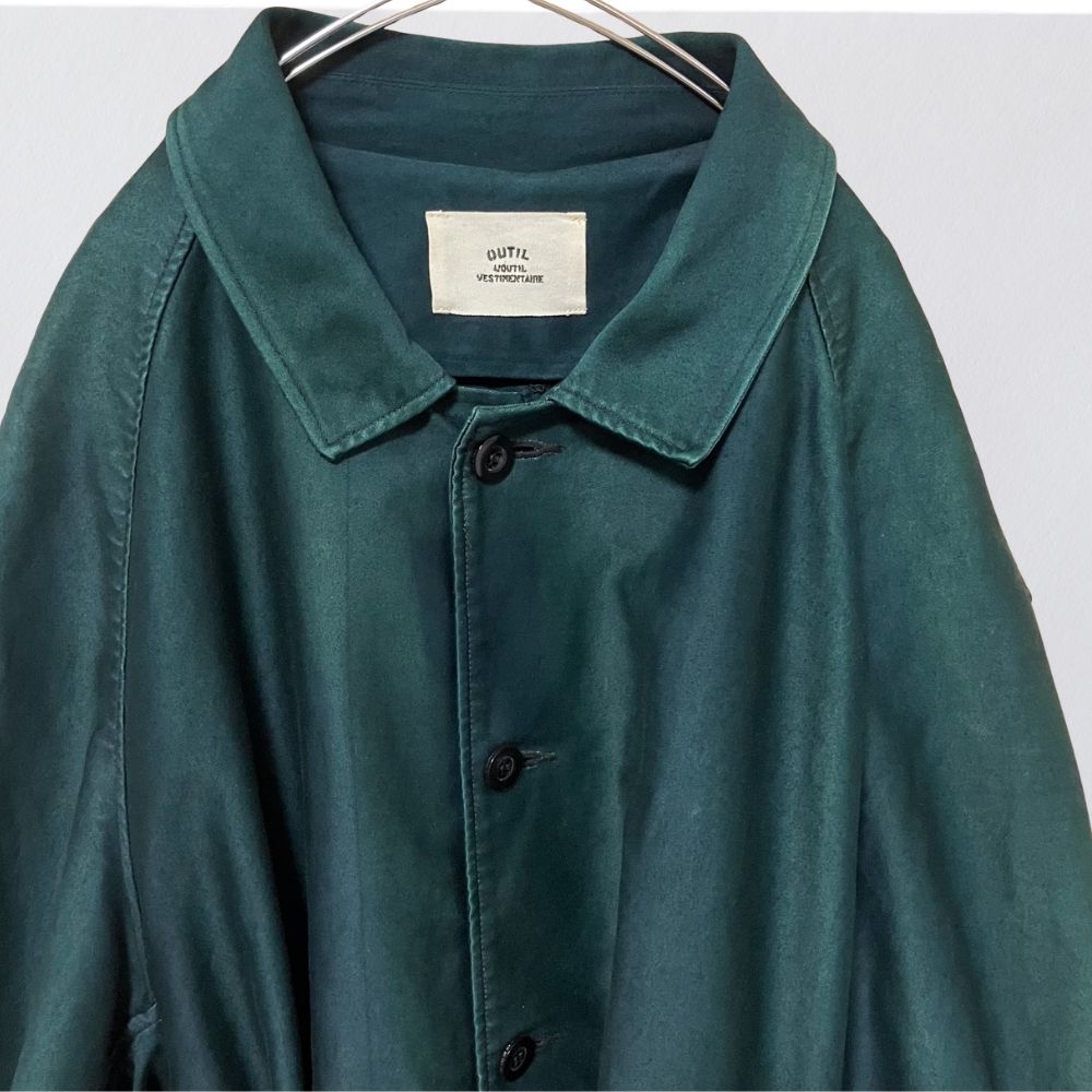 名作】OUTIL ウティ MANTEAU UZES 羊飼いのコート 4 モールスキン