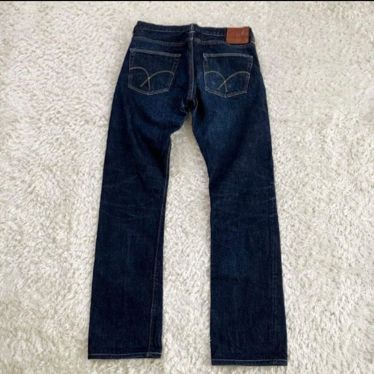 希少！FULLCOUNT フルカウント デニムパンツ 赤耳 ダブルネーム サイズ