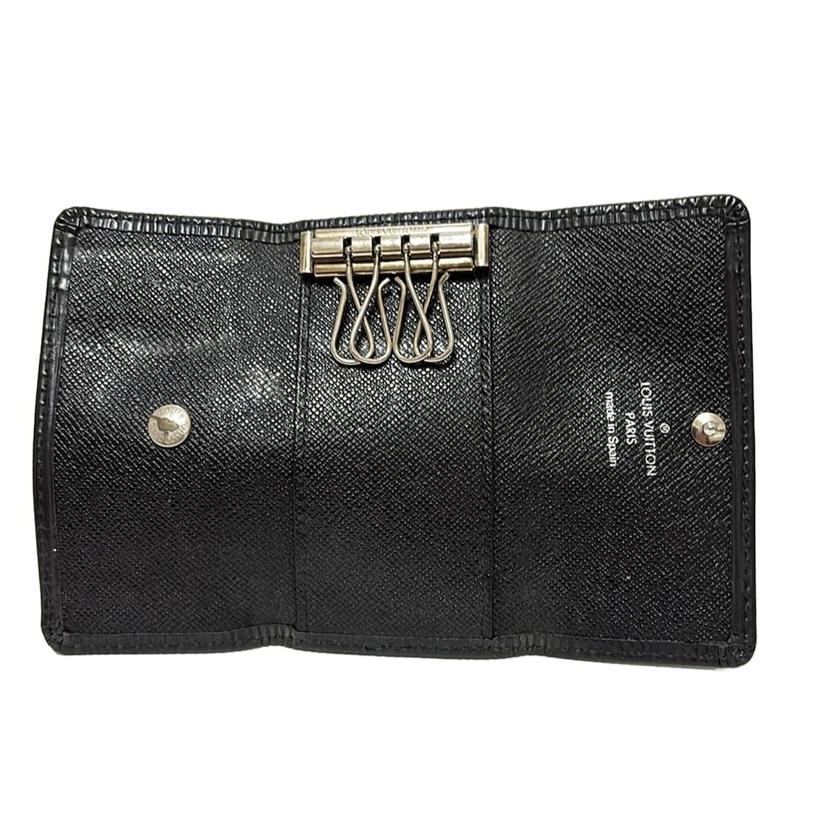 【極上美品】ルイヴィトン エピ ミュルティクレ4　キーケース　ノワール　黒　4連 LOUIS VUITTON（ルイ・ヴィトン） エピ ミュルティクレ キーケース LV