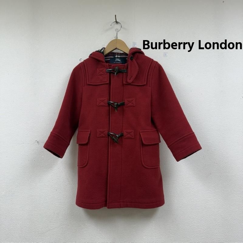 バーバリーロンドン ウール ダッフル コート ノバチェック 子供服