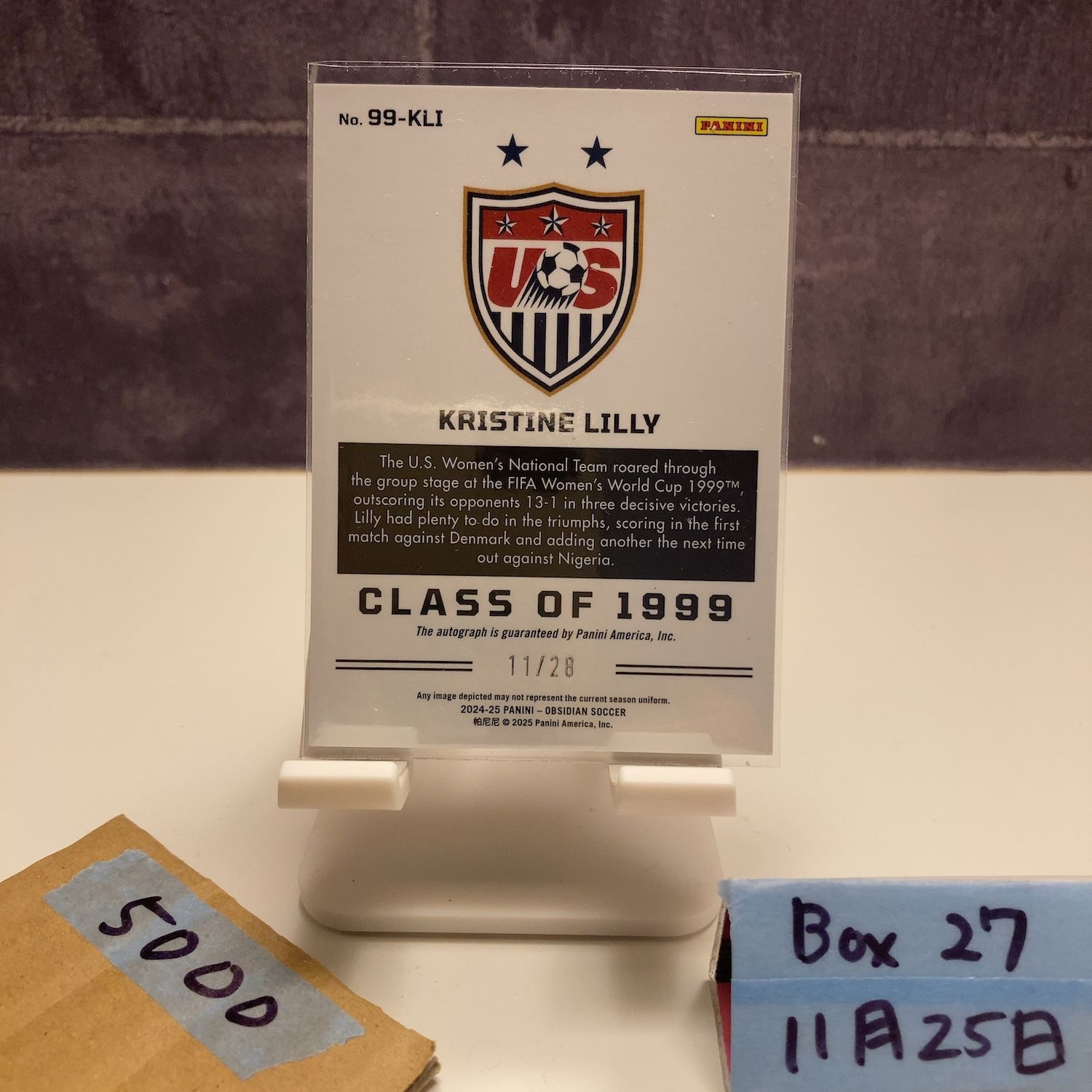 値下げ】PSA9 Kristin Bauer 直筆サイン世界に1枚（15シリ） 値下げ