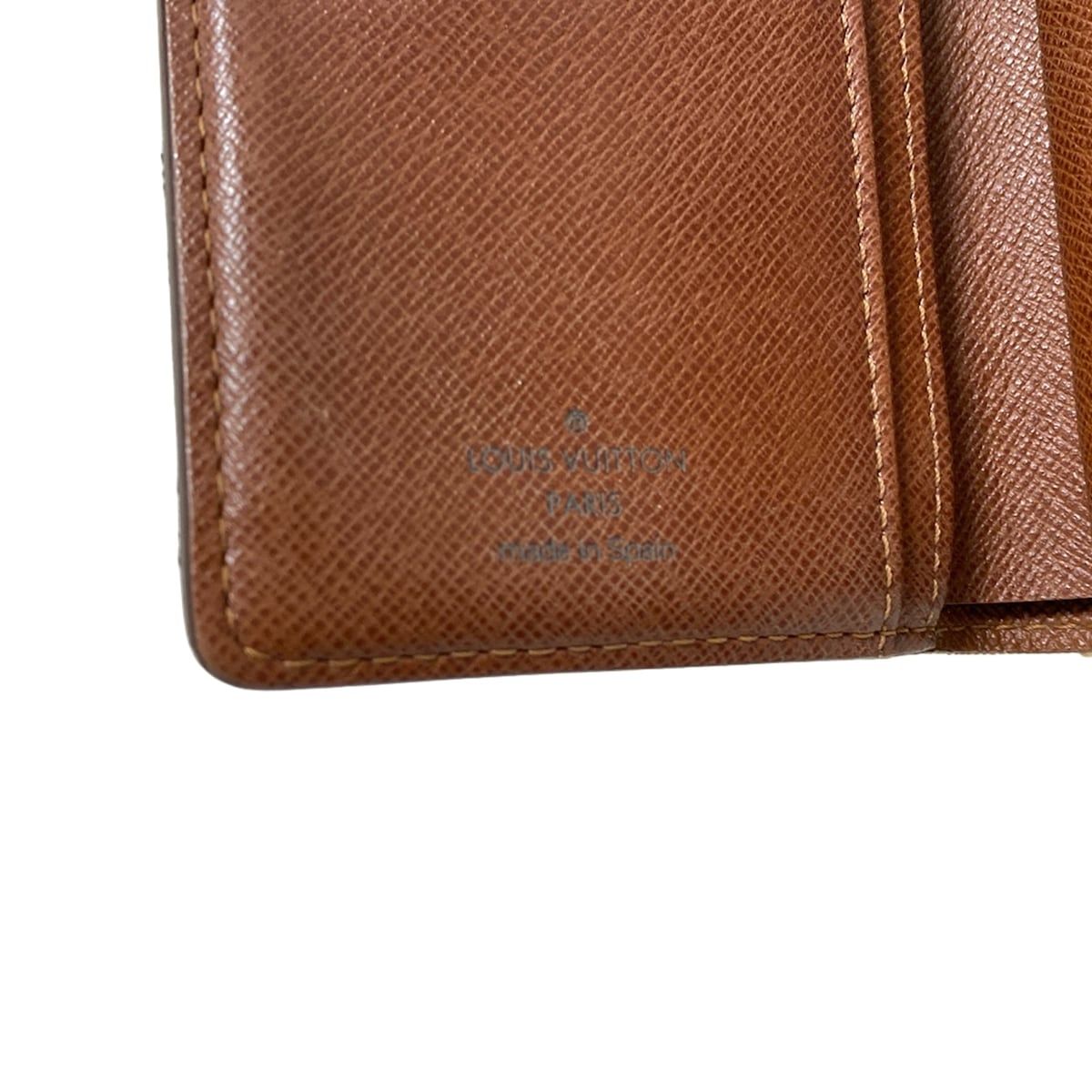 LOUIS VUITTON(ルイヴィトン) 2つ折り財布 モノグラム ポルトモネビエ