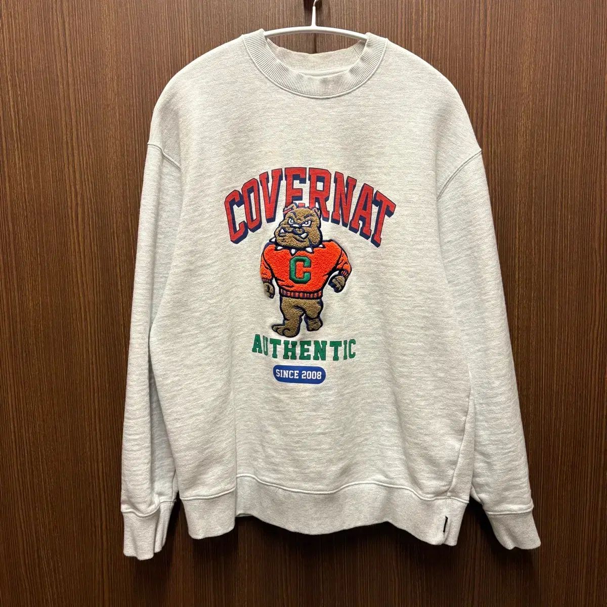 最安値，定番人気 COVERNAT ブルドッグ スウェット L