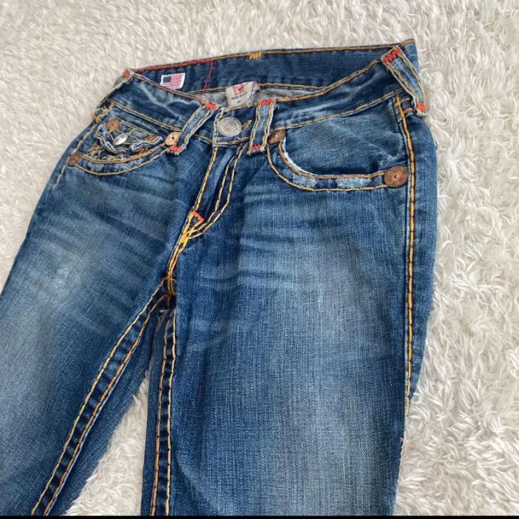 TRUE RELIGION JOEY SUPER T トゥルーレリジョン 極太ステッチ デニム