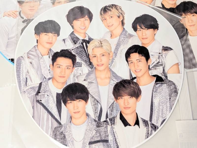 新品未開封 Snow Man メンバー集合 カウコン ジャンボうちわ 6点セット