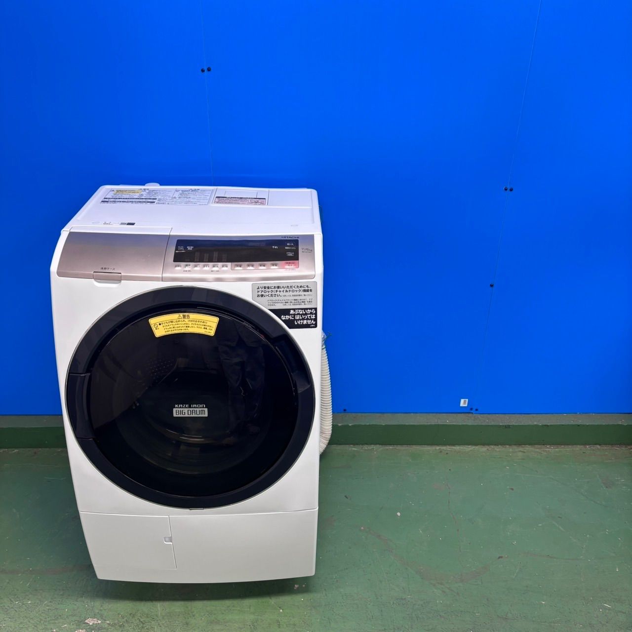 602 関東配送　ドラム式洗濯機　11/6キロ　家族向け　左開き　美品　保証込み 602 関東配送 ドラム式洗濯機 11/6キロ ファミリー向け 左開き 美品 今