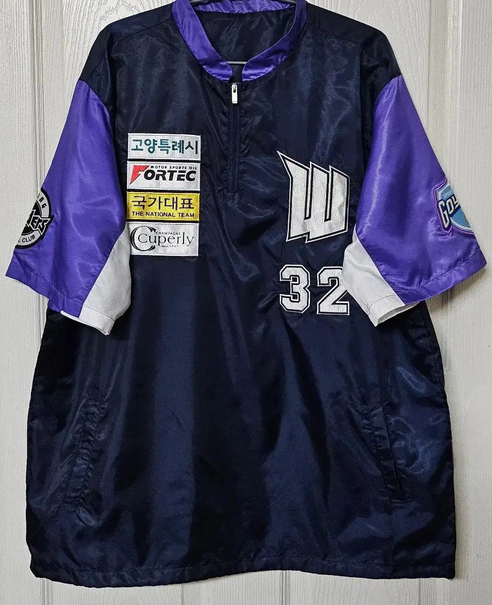 ゴ・ヤン・ワンダース ハーフジップ 半袖 ウィンドブレーカー (支給 実際に着用)