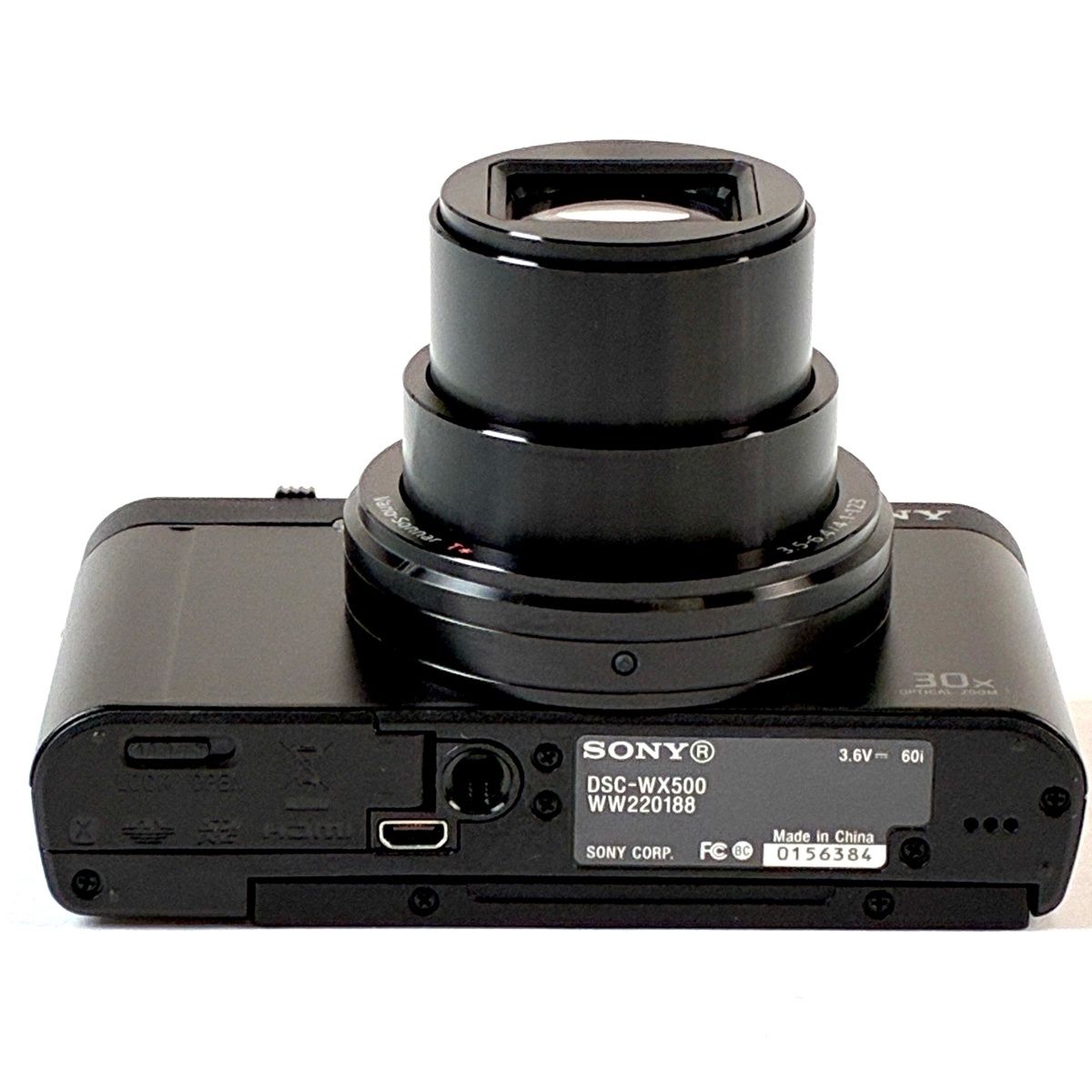 ソニー SONY DSC-WX500 ブラック コンパクトデジタルカメラ 【中古