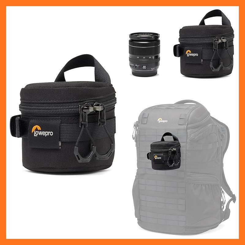 ロープロ Lowepro プロタクティック レンズケース 8 x III カメラレンズバッグ 50 mm F 1 8に対応 デジタル一眼レフカメラとミラーレスカメラ用 Vol 0 3 L Dim 18 18インチ LP 37499