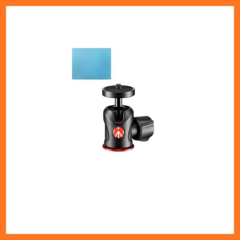 マンフロット Manfrotto MH 492 BH センターボール雲台 カメラ雲台 自重140 g 耐荷重5 kg 1 4インチネジ止め式 クロス付属 JP 0