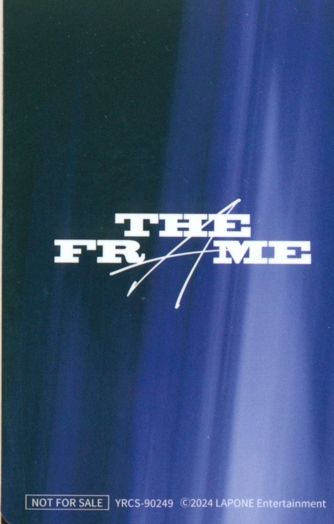 INI 田島将吾 渋谷 タワレコ 直筆サイン パネル THE FRAME INI 田島将吾 渋谷 タワレコ 直筆サイン パネル THE FRAME ア