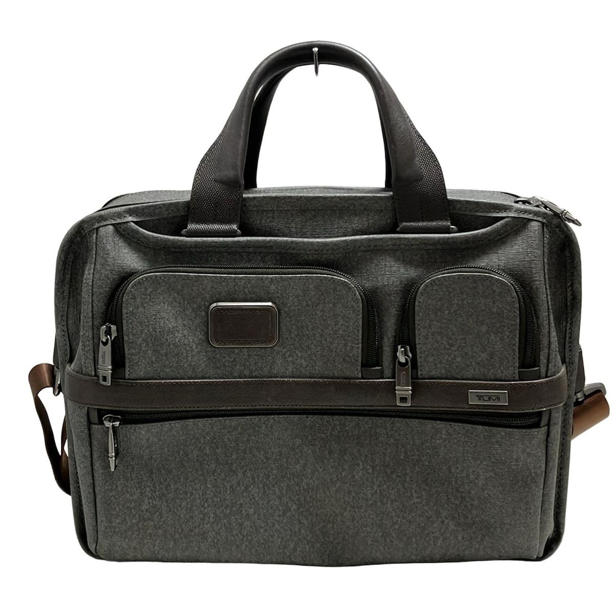 TUMI(トゥミ) ビジネスバッグ - 26141EG2 グレー×ダークブラウン 本体