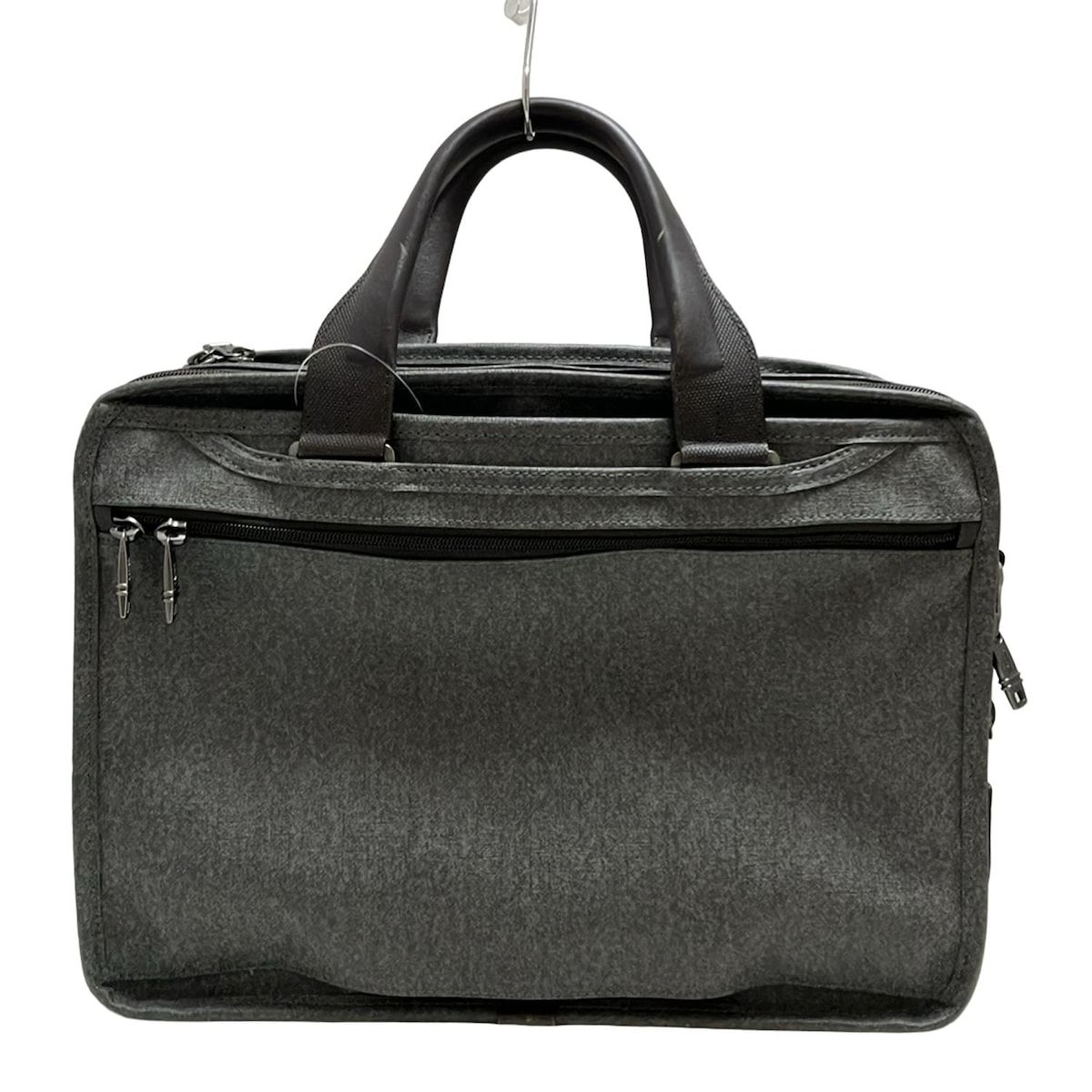美品✨️トゥミ　ビジネスバッグ PVC　グレー　2way　26141EG2 TUMI(トゥミ) ビジネスバッグ - 26141EG2 グレー×ダークブラウン 本体