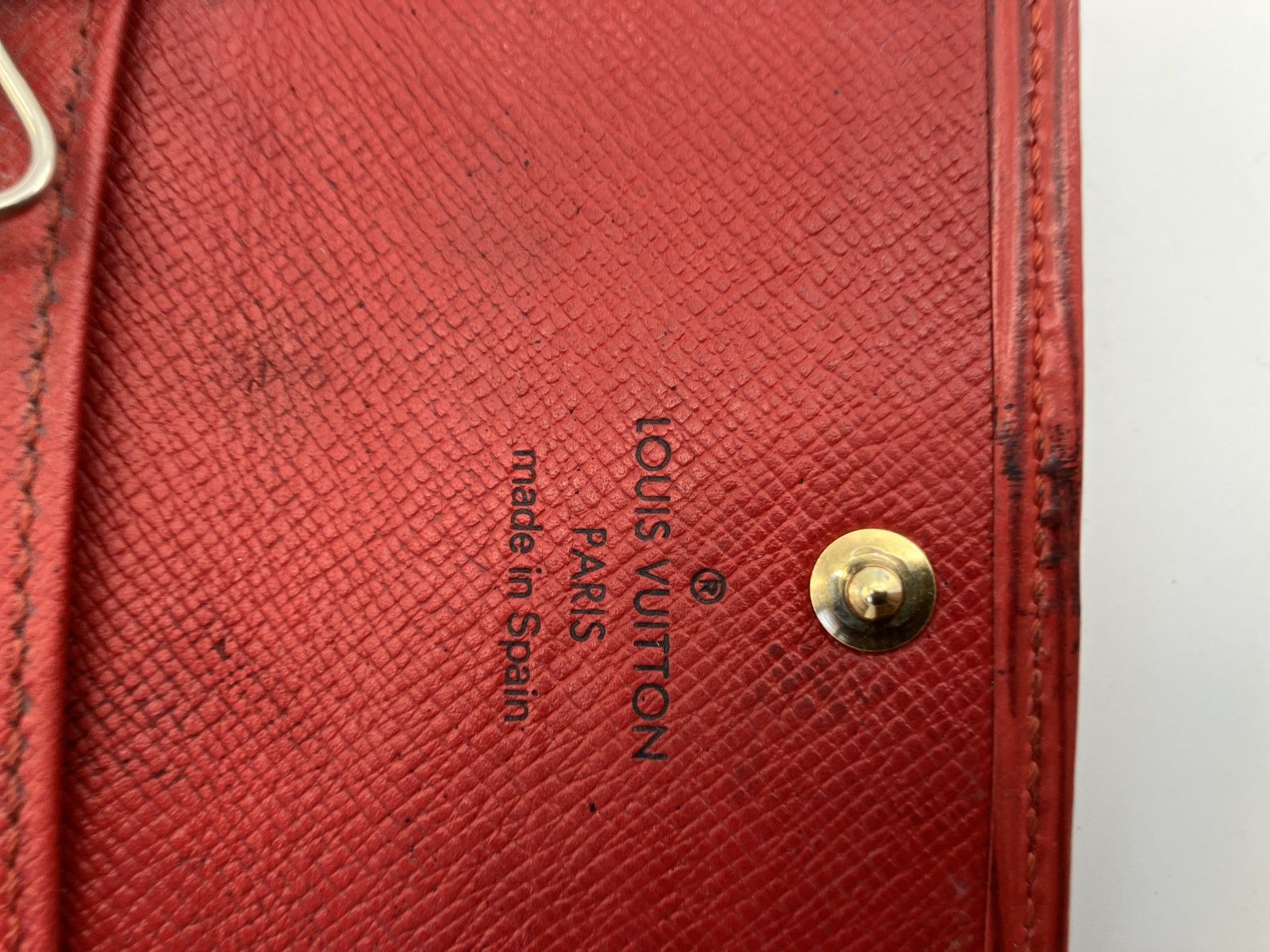 LOUIS VUITTON ルイヴィトン エピ キーケース レッド 6連 スペイン製