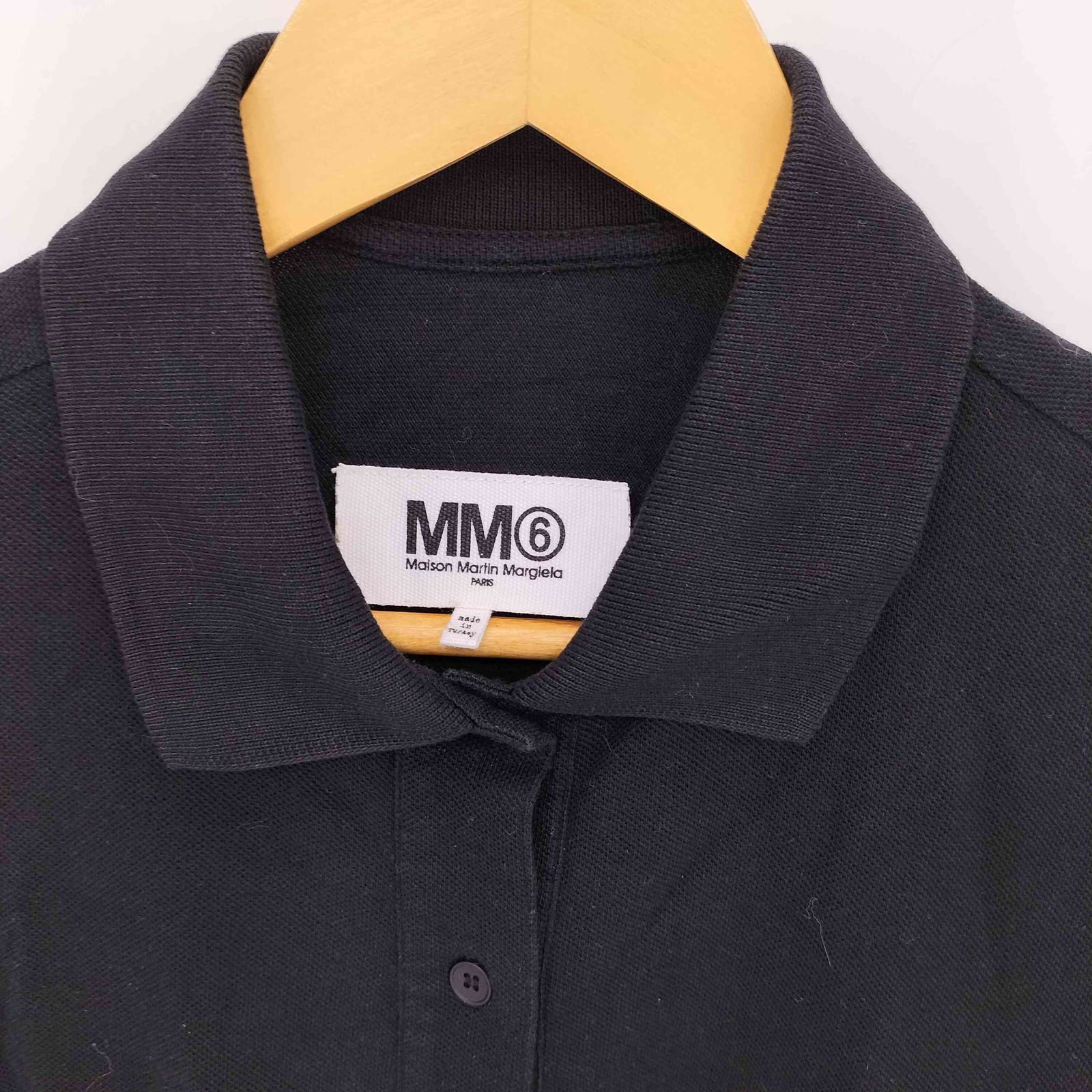 MM6 Maison Margiela ポロシャツ オールインワン エムエムシックスメゾンマルジェラ MM6 Maison Margiela allino 6ロゴ