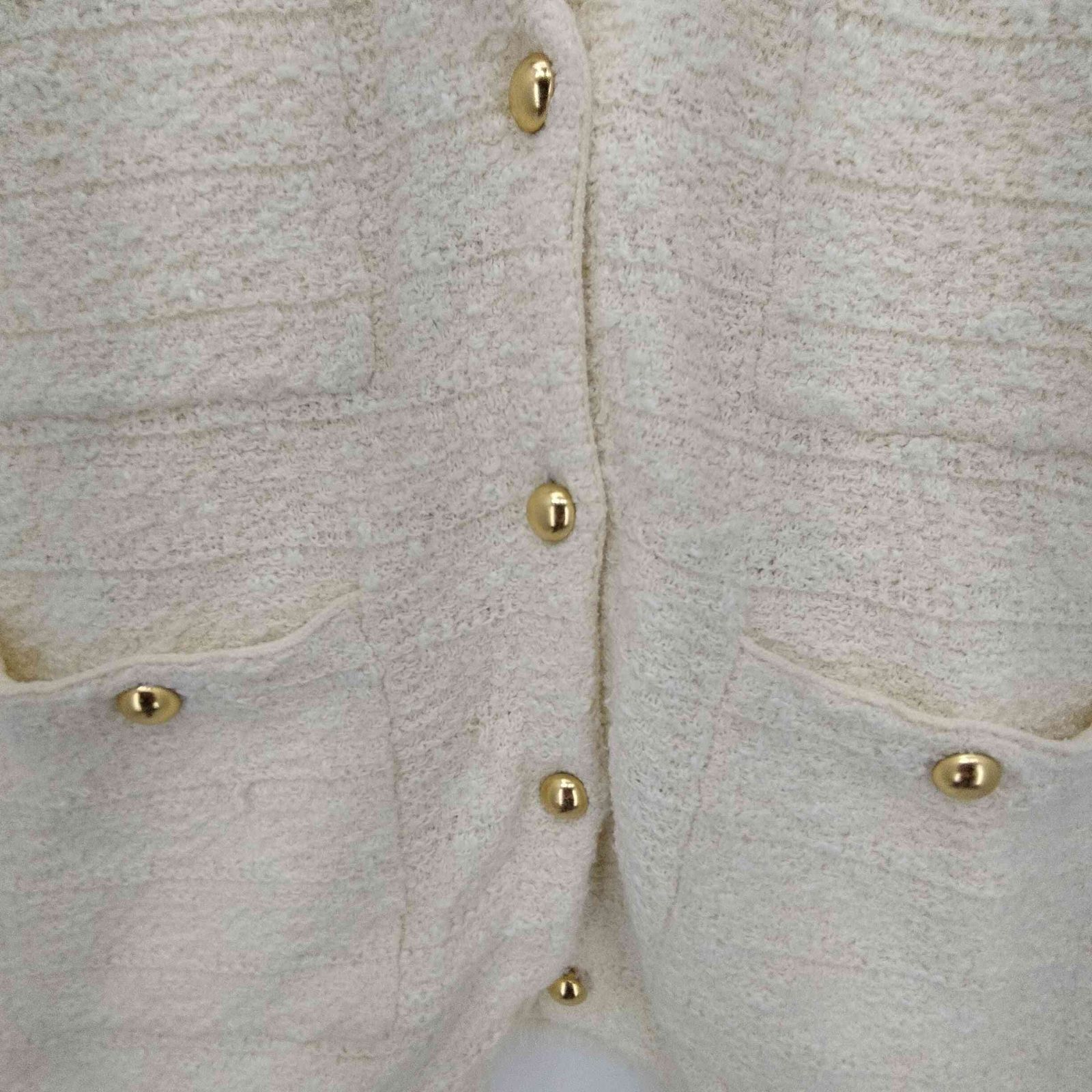 プラステ PLST ツイードニット ベスト レディース JPN：S - メルカリ