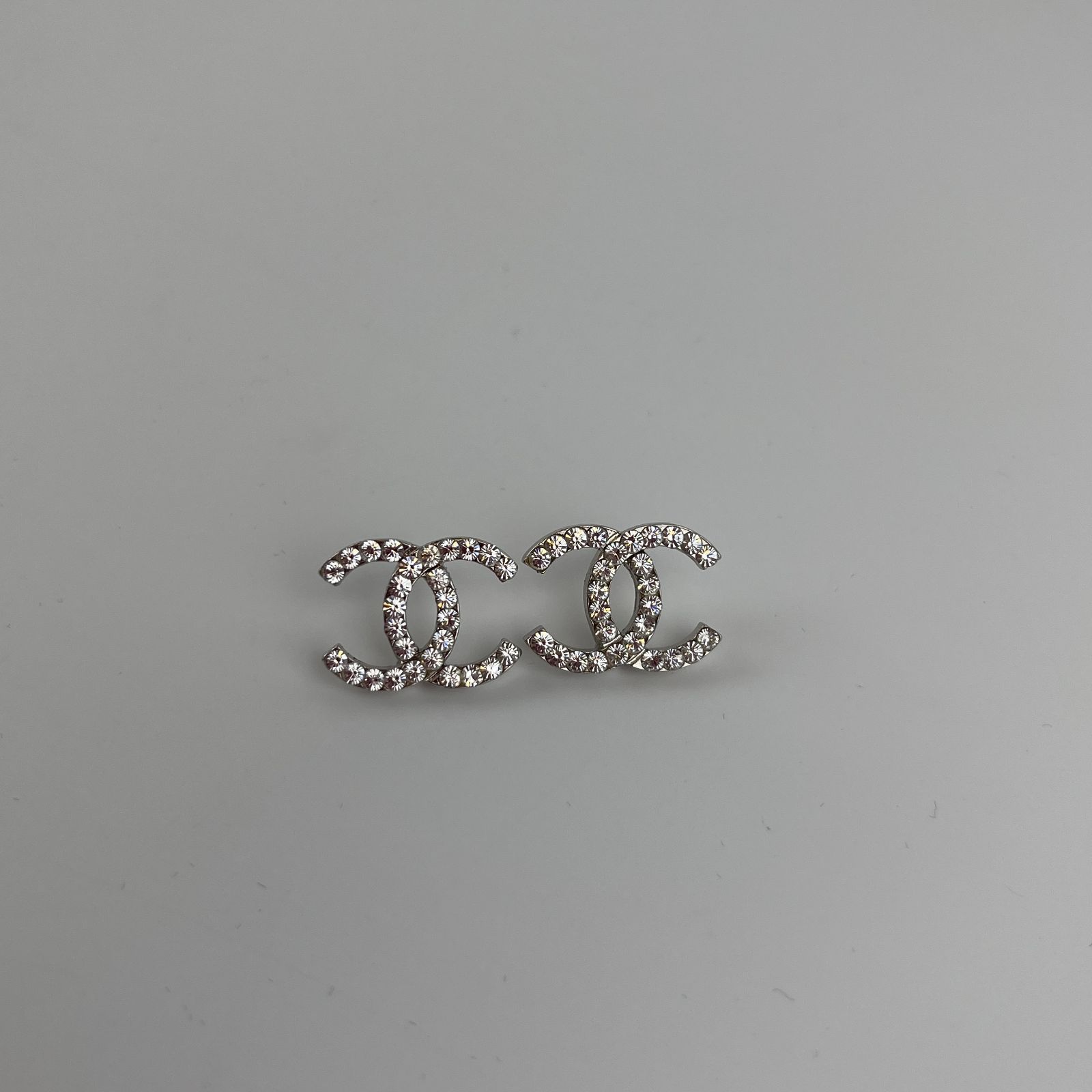 中古】CHANEL シャネル ココマーク アクセサリー ピアス シルバー 02P