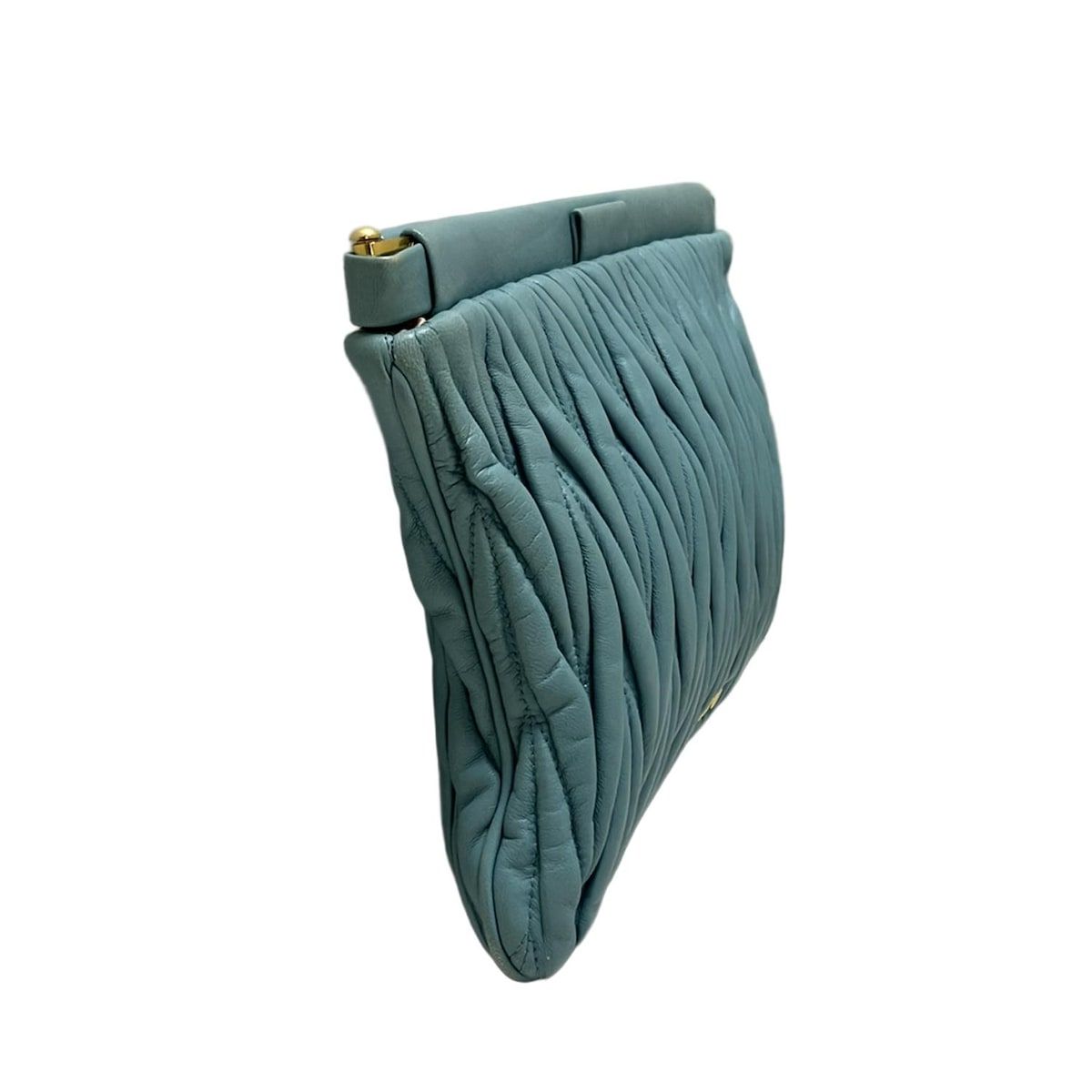 MIUMIU ミュウミュウ マテラッセ クラッチバッグ 5N1573 ネイビー MIUMIU ミュウミュウ マテラッセ クラッチバッグ 5N1573 ネイビー