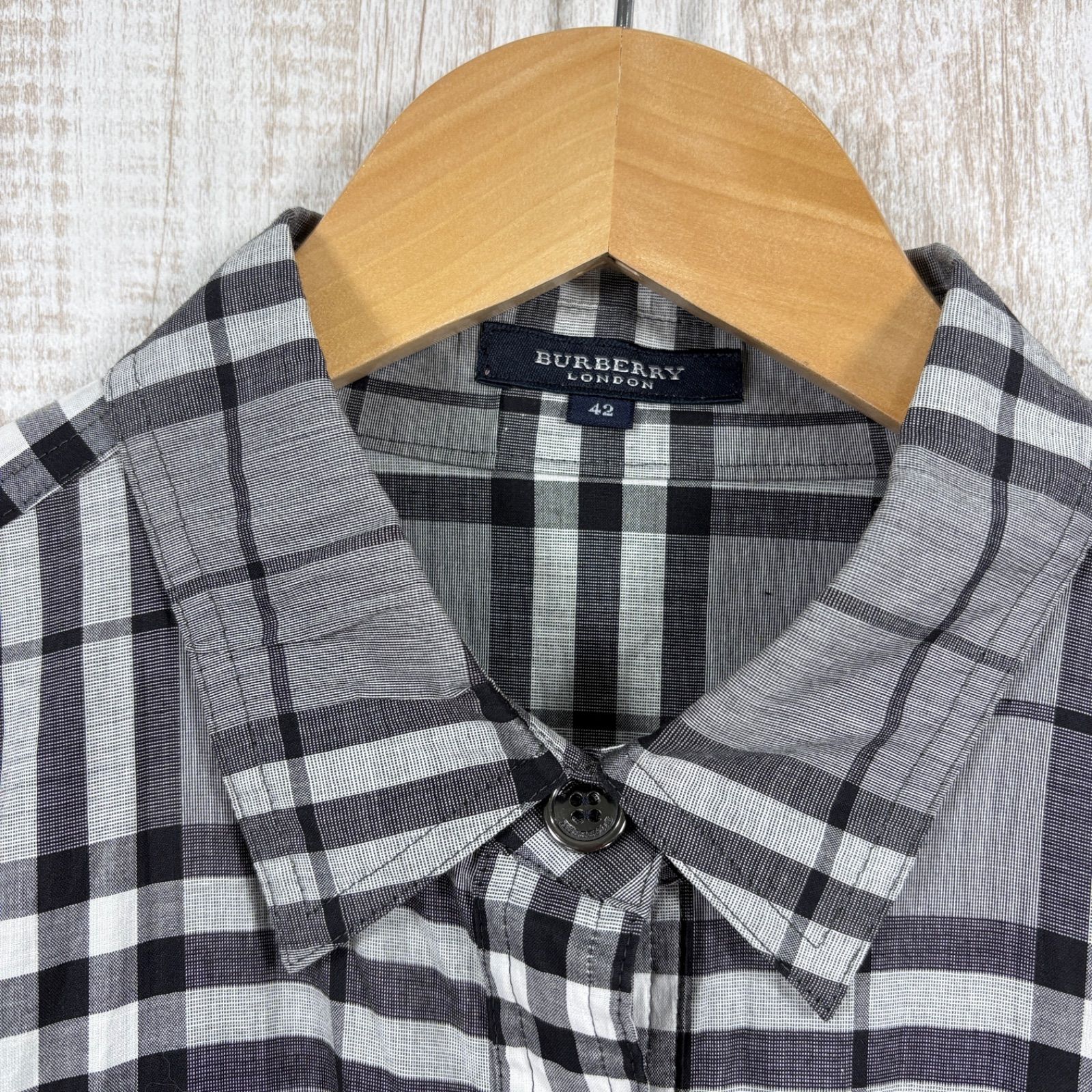 美品 BURBERRY LONDON バーバリーロンドン チェック ベルト付き 2way