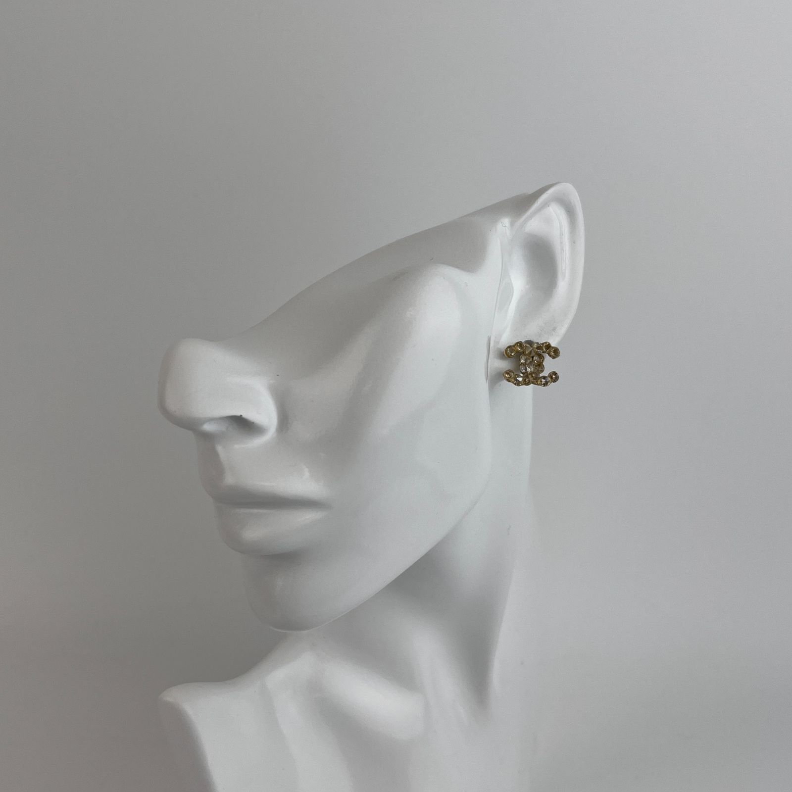 中古】CHANEL シャネル ココマーク アクセサリー ピアス ゴールド A12A