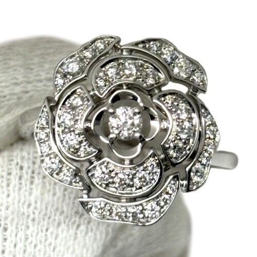 CHANEL シャネル カメリア コレクション リング J11188 750WG 41P