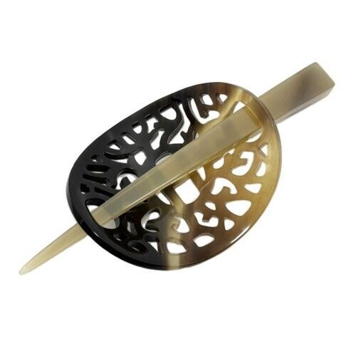 HERMES エルメス ロカイユ かんざし 052750FC バッファローホーン