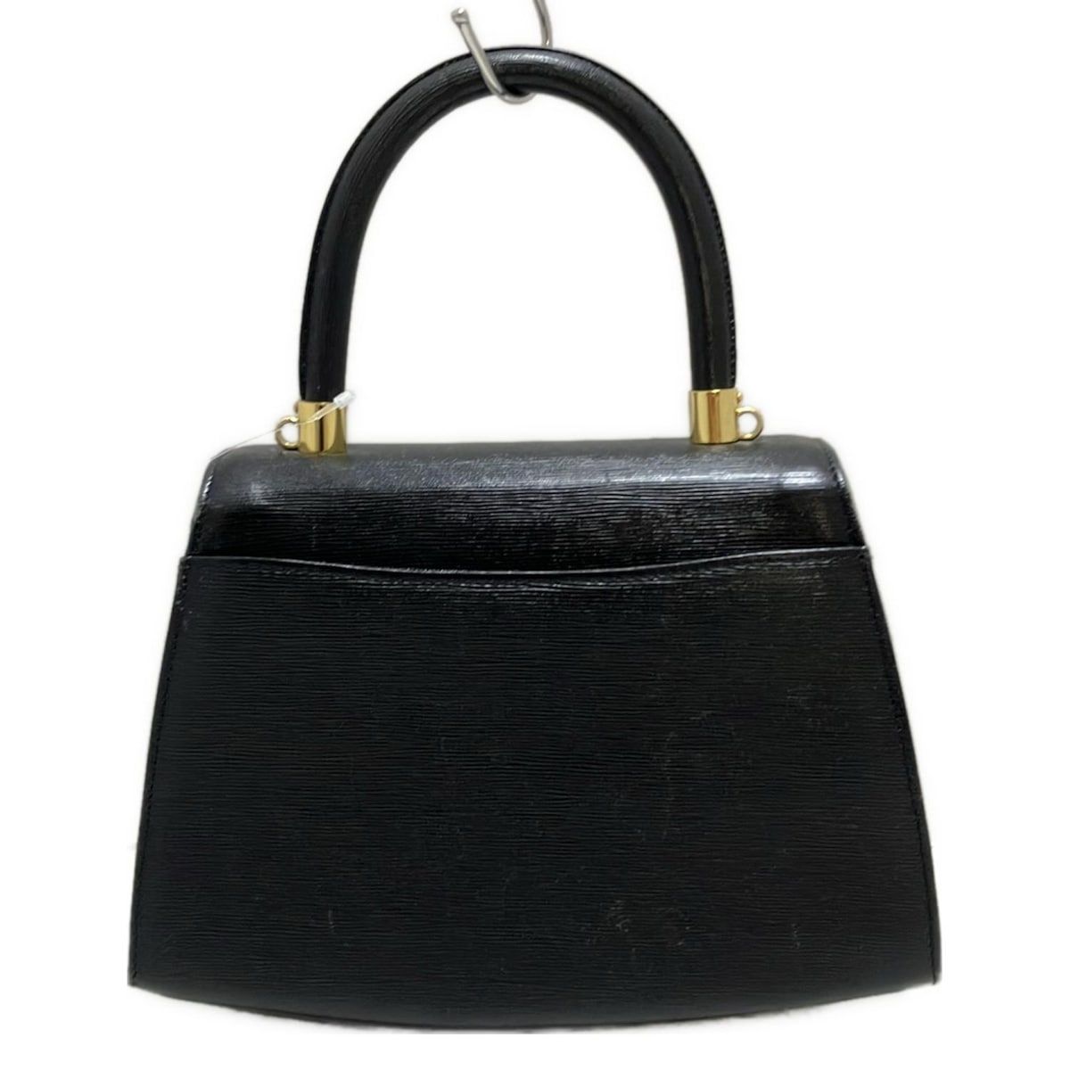 HANAE MORI(ハナエモリ) ハンドバッグ美品 - 黒 ミニバッグ レザー