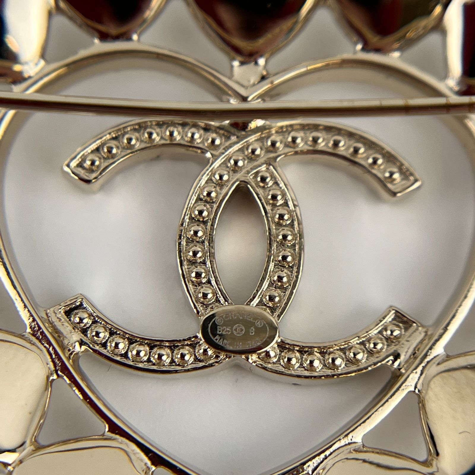 中古】CHANEL シャネル ココマーク アクセサリー ブローチ ゴールド