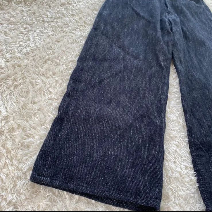 完売品 LIDNM XX SLUB BAGGY DENIM デニムパンツ ワイド サイズS