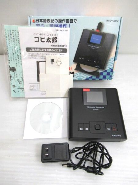 とうしょう パソコンいらずCDまるっと コピ太郎 MCD-280 中国製 □