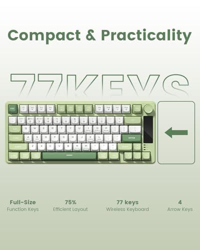 ワイヤレスゲーミングキーボード RGBバックライト