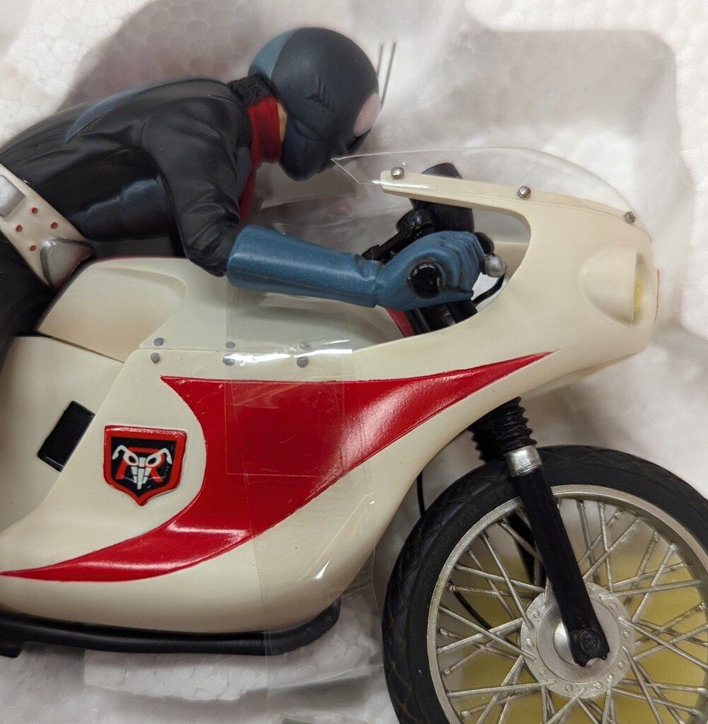 ポピーB-CLUB 1/12サイズポリストーン製仮面ライダーX&クルーザー 仮面ライダーX フィギュア 仮面ライダーX＆クルーザー 「仮面ライダーX