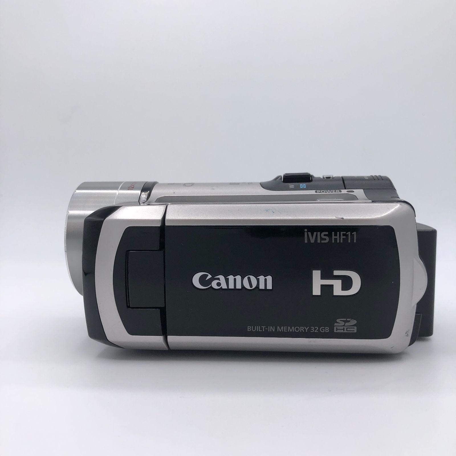 ジャンク】Canon キャノン iVIS HF11 HD ビデオカメラ 本体のみ - メルカリ