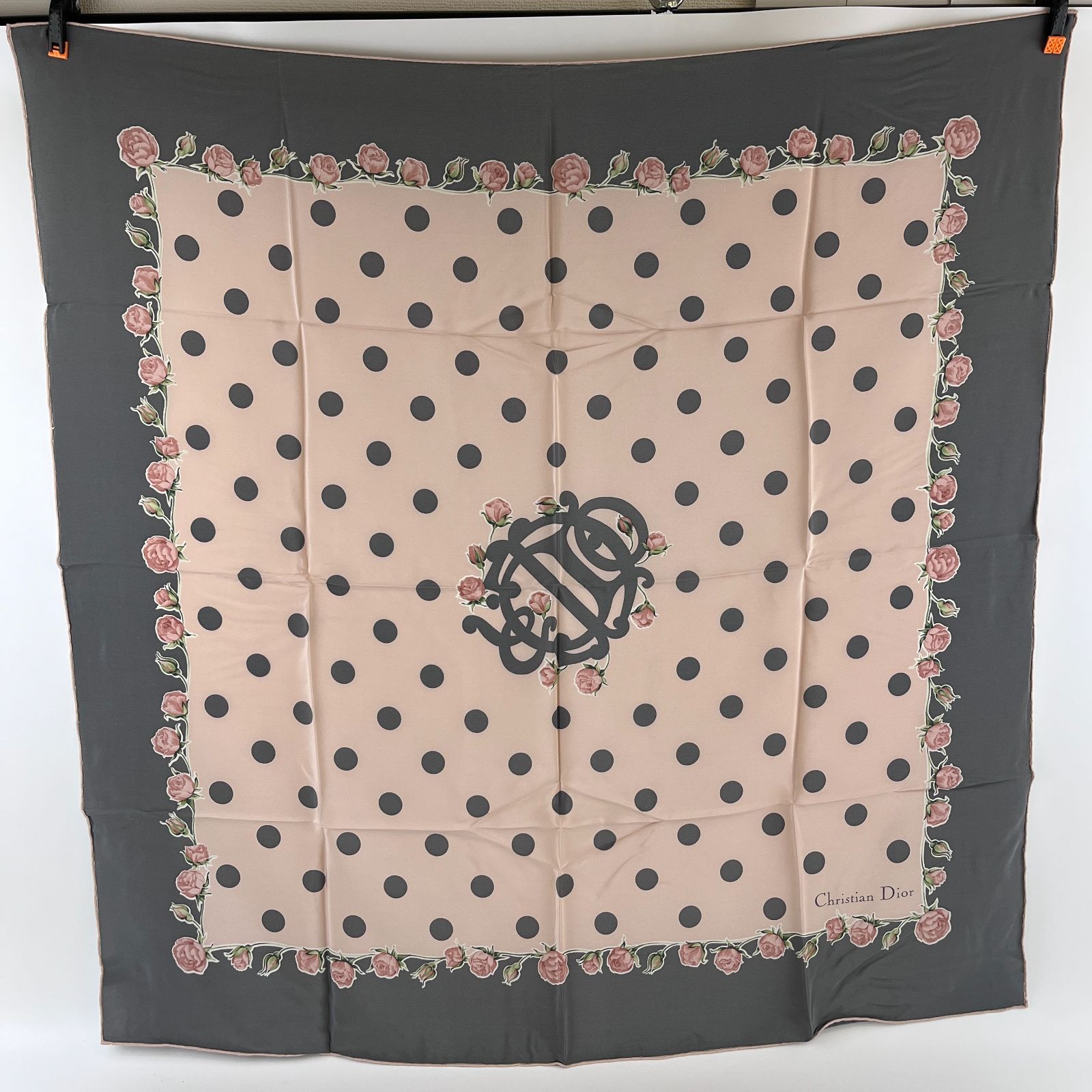 Christian Dior 美品　ヴィンテージスカーフ【大伴】 Christian Dior 美品 ヴィンテージスカーフ【大伴】