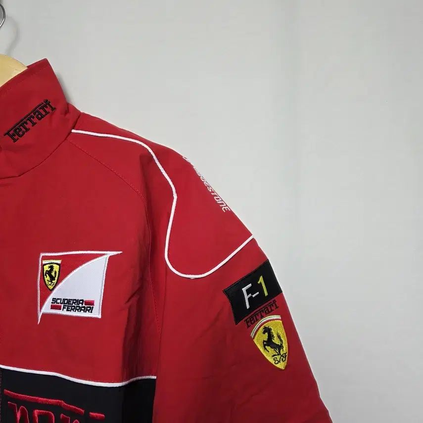 新品) Ferrari メンズ レーシング 刺繍 パッチ ジャケット XL - メルカリ
